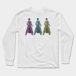 Doctor Who- Warhol style Long Sleeve T-Shirt